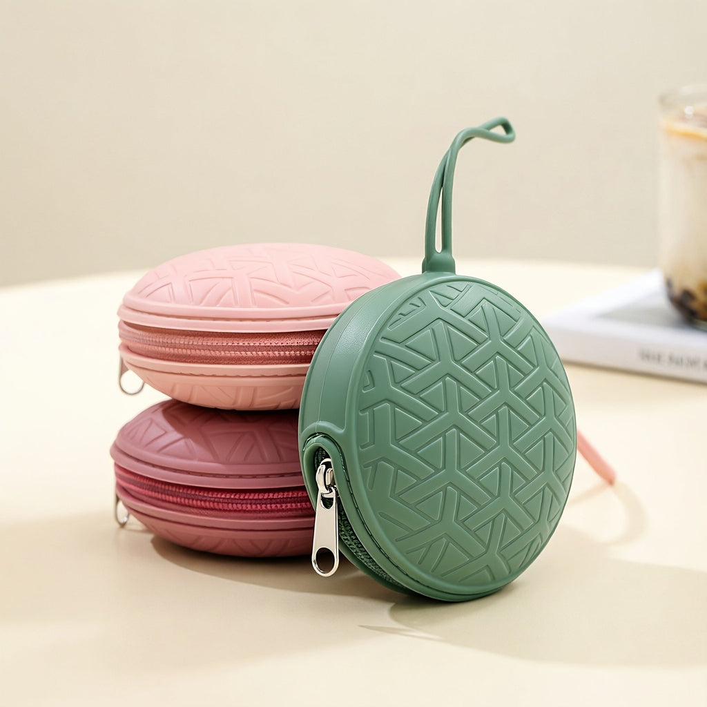 Étui à sucette en silicone rayé, pochette de rangement portable multifonctionnelle, peut contenir des anneaux de dentiti