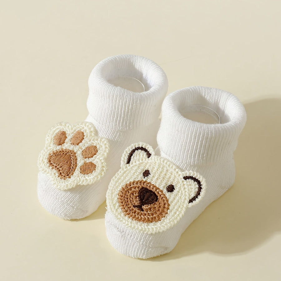 Paires de chaussettes d'intérieur mi-mollet pour enfants — Monptitlou