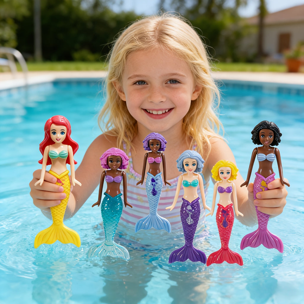 [Jouets Sirène Flottants] 5 Pièces Jouets Sirène — Monptitlou