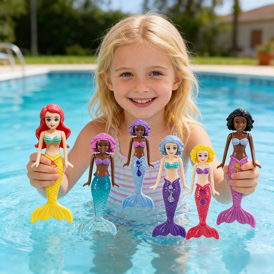 [Jouets Sirène Flottants] 5 Pièces Jouets Sirène — Monptitlou