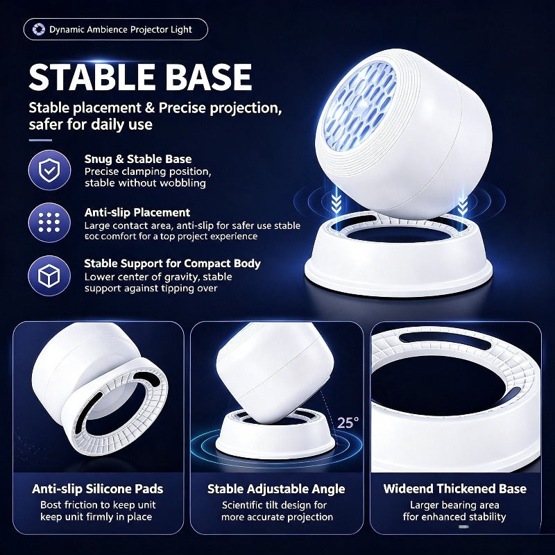 [Éclairage décoratif] Lampe de Table à Projection LED Créative — Monptitlou Image