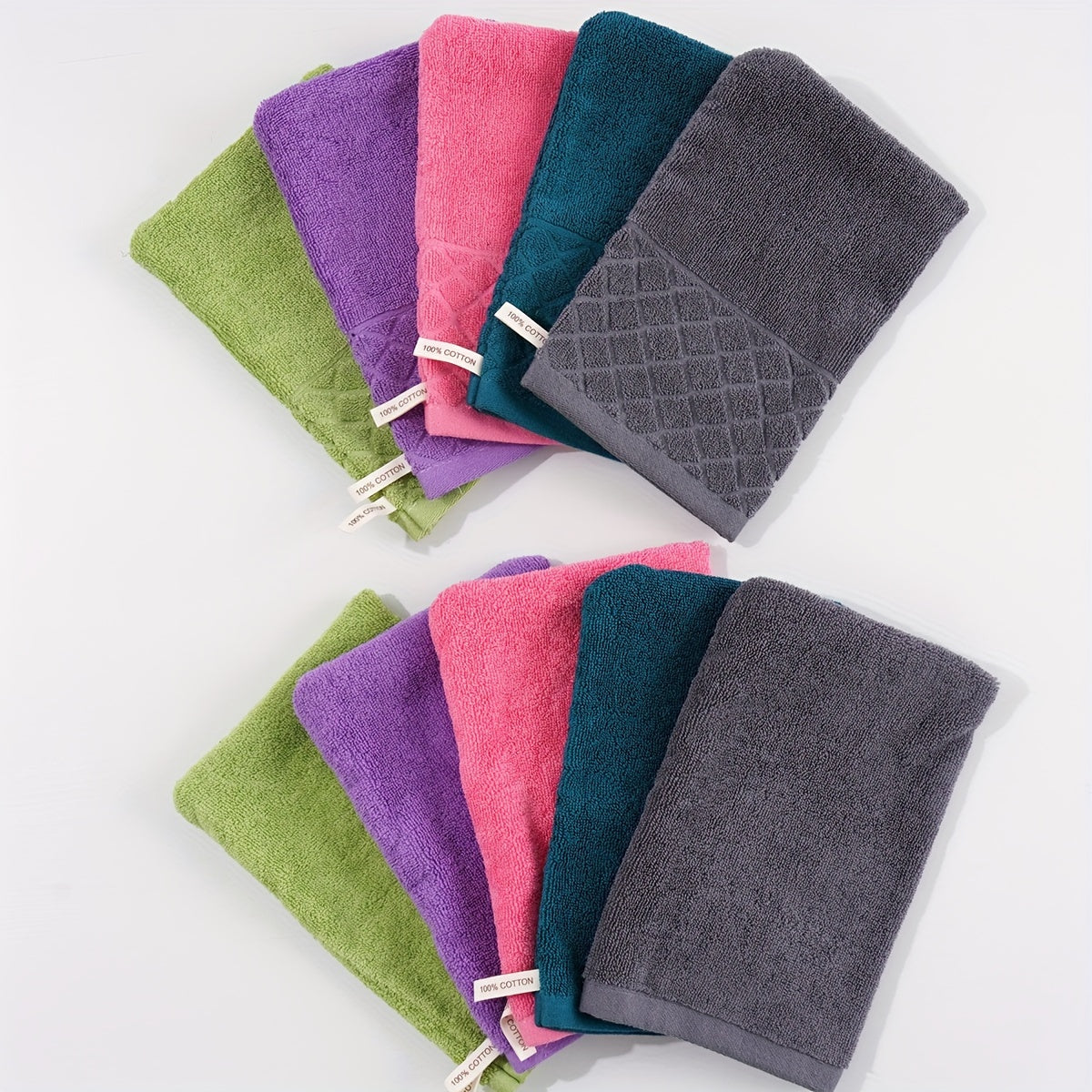 Gants de Toilette 100% Coton Style Européen — Monptitlou Image