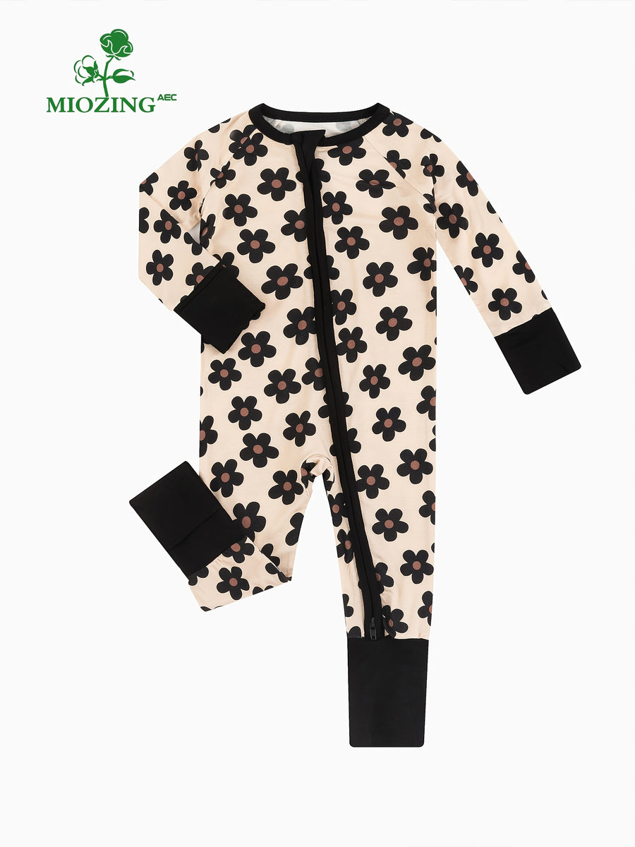 Bodysuit manches longues en fibre de bambou ultra-doux MIOZING — Monptitlou