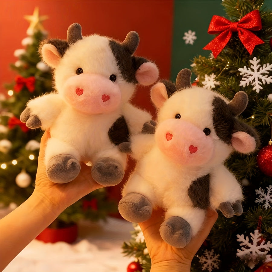 Grande peluche de vache Kawaii — Monptitlou