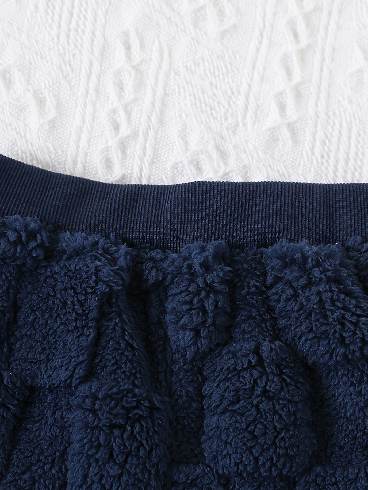 Ensemble chaud en peluche d'automne/hiver pour garçon — Monptitlou Image