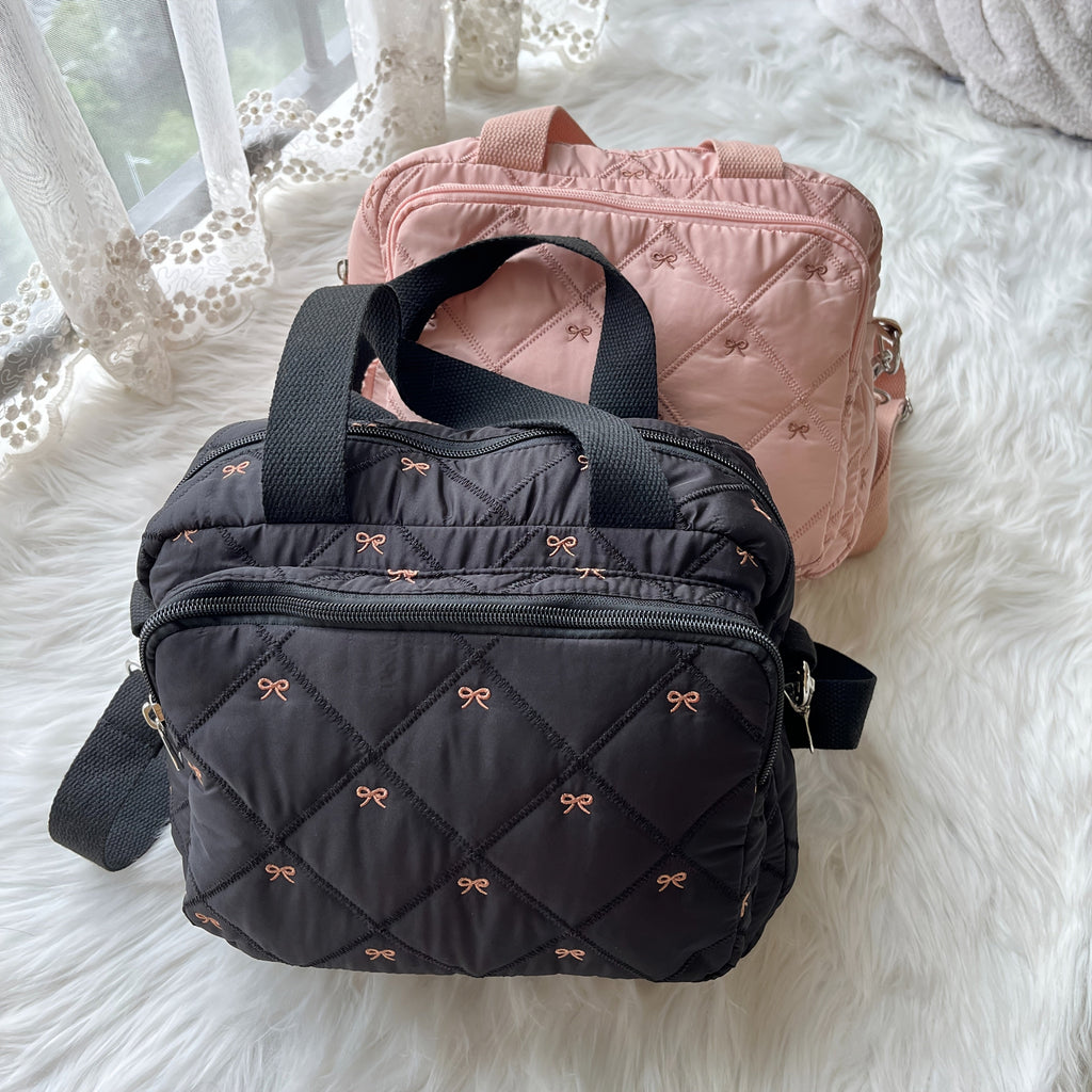 Sac à langer léger, sac fourre-tout avec longue bandoulière pour maman — Monptitlou