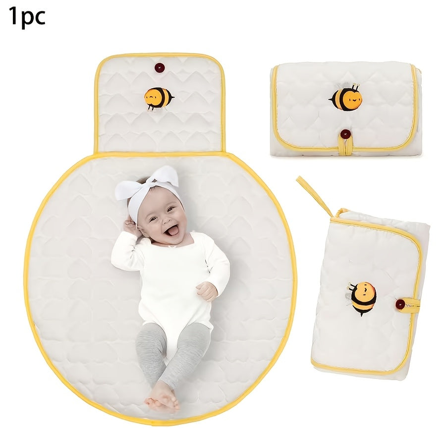 1 Tapis de Bébé Réutilisable. Pliable. Simple à Utiliser. Facile à — Monptitlou Image