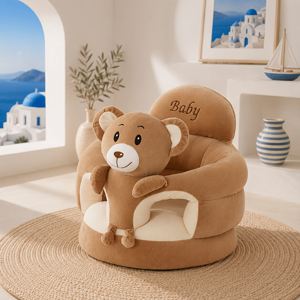 Chaise assise en forme d’animal avec dossier et accoudoirs — Monptitlou