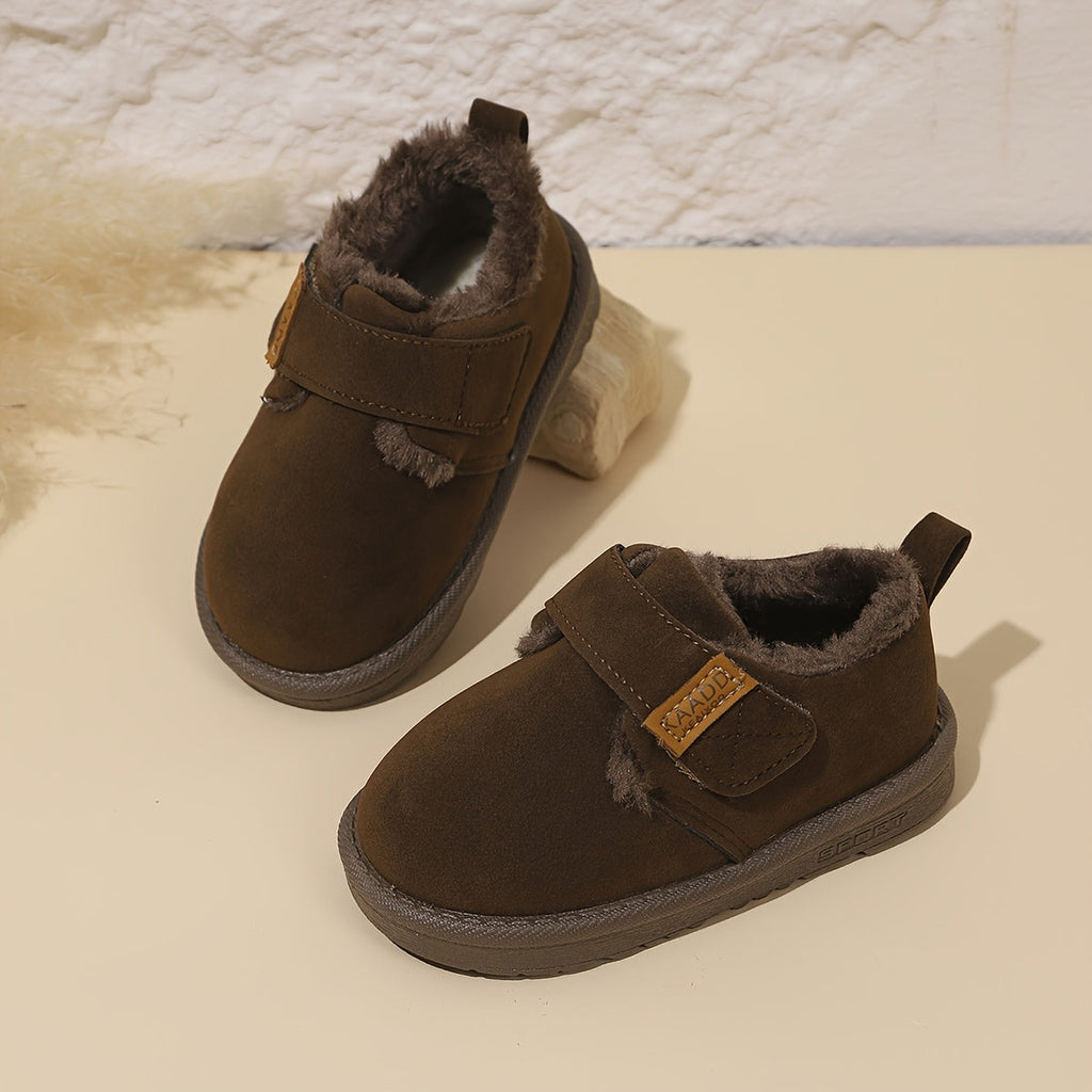 Chaussures Antidérapantes en Molleton pour Tout-Petits — Monptitlou