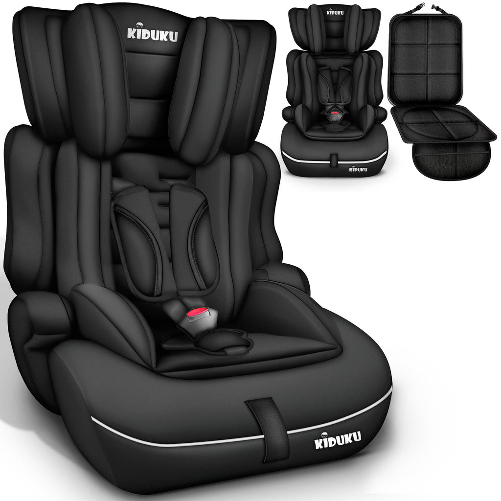KIDUKU® Siège auto enfant 9-36 kg (1-12 ans) avec coussin pour siège — Monptitlou