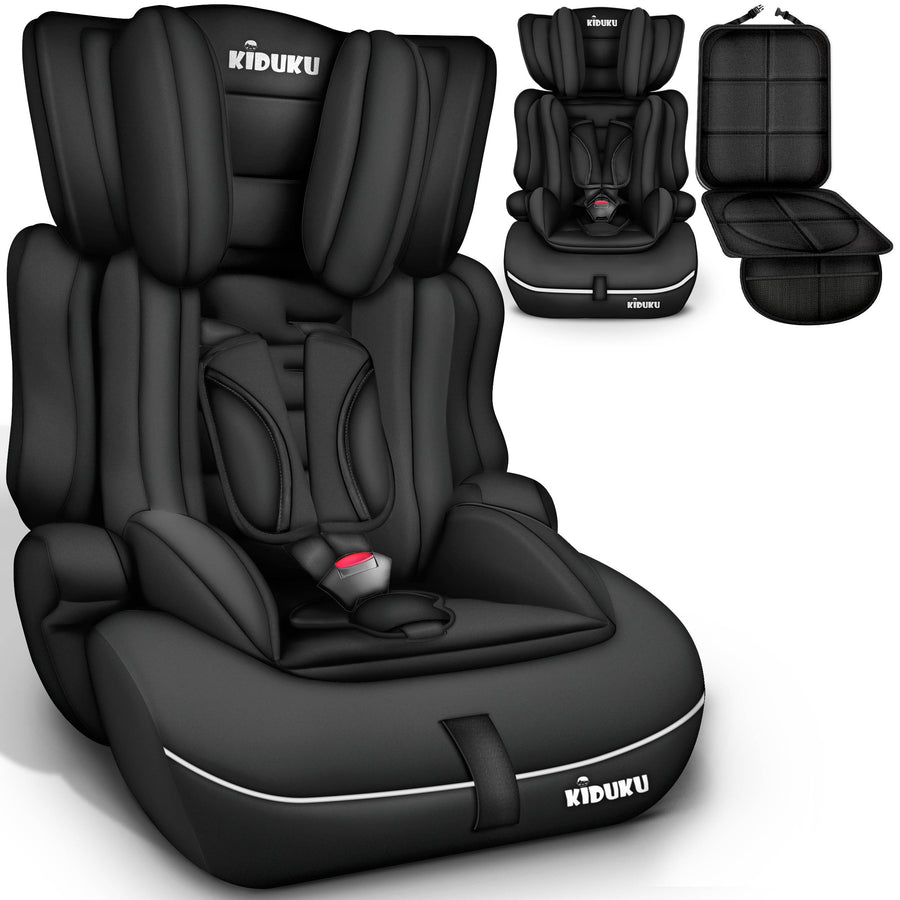 KIDUKU® Siège auto enfant 9-36 kg (1-12 ans) avec coussin pour siège — Monptitlou