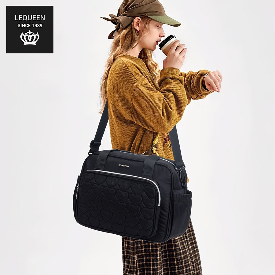 LEQUEEN 1 pièce Sac Parental en Tissu Oxford, Organisateur de Fournitures Multifonctionnel, Sac Fourre-tout de Rangement