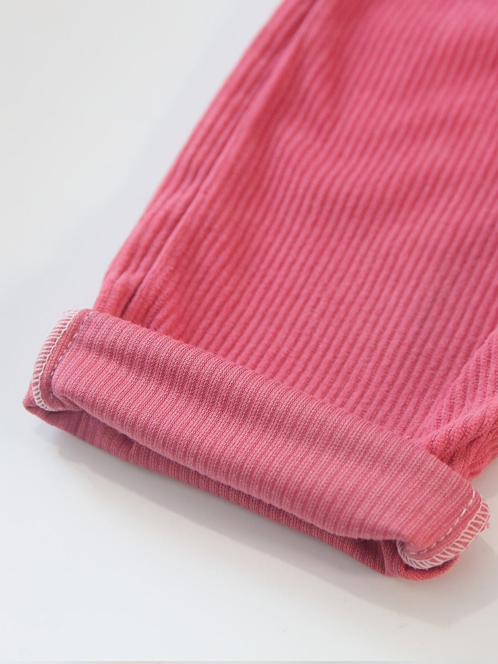 Salopette Bébé Printemps et Automne Fille Style Étranger Velours Côtelé — Monptitlou