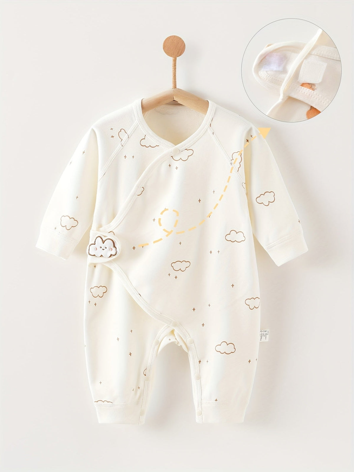 [Body bébé nuage rêveur] Body bébé 2026 printemps automne hiver nouveau — Monptitlou Image