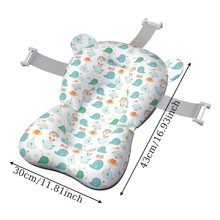 1 tapis de bain gonflable pour bébé avec motif de dessin animé — Monptitlou