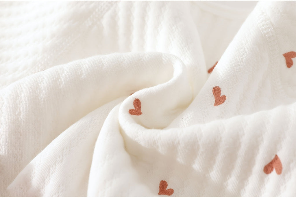 Ensemble hivernal chaud 2 pièces pour nourrissons : haut à manches longues et pantalon long pour nouveau-nés garçons et 