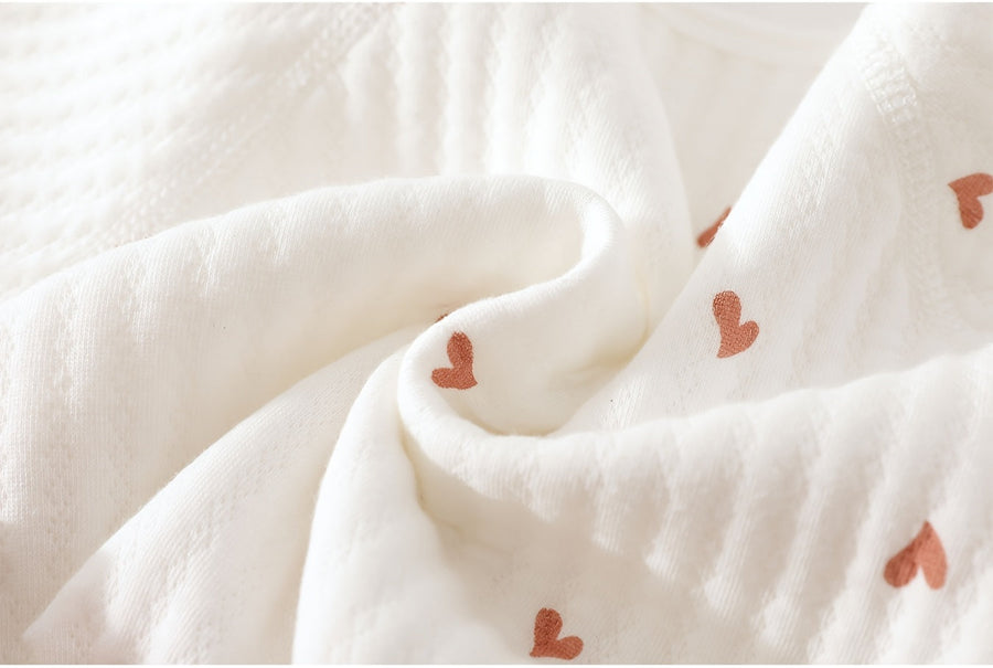Ensemble hivernal chaud 2 pièces pour nourrissons : haut à manches longues et pantalon long pour nouveau-nés garçons et 