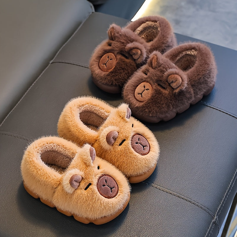 Chaussons en peluche pour enfants garçons et filles — Monptitlou