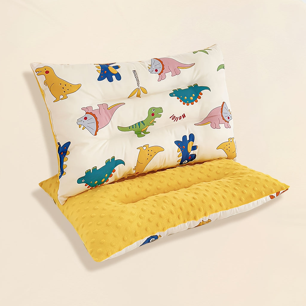 Oreiller pour nouveau-né, Oreiller en peluche double face — Monptitlou