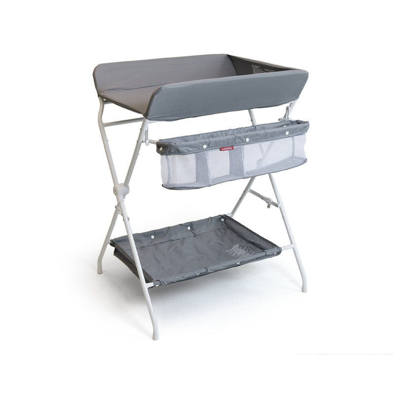 WEBABY - Table à langer pliante en acier MIO avec panier de rangement — Monptitlou