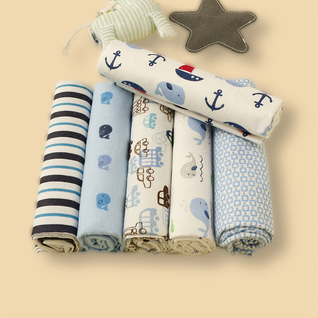 Couvertures pour bébé imprimées avec des étoiles, motif voiture — Monptitlou