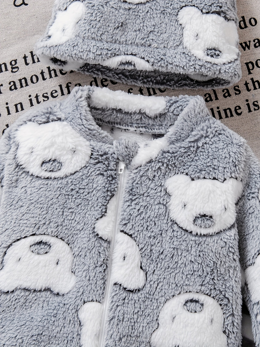 Nouveau ensemble 2 pièces automne-hiver pour nouveau-né garçon — Monptitlou