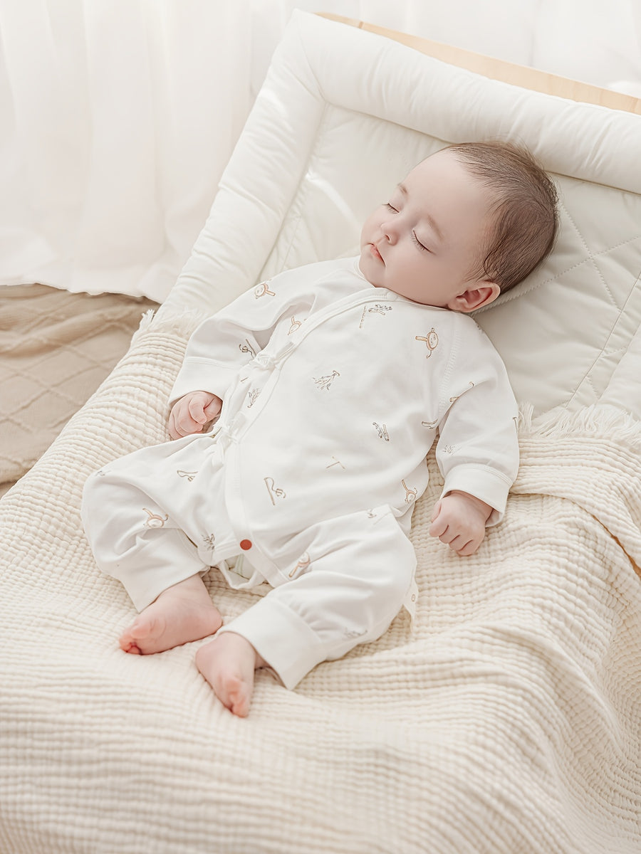 MOUSS MISKY Ensemble 2 pièces pour nouveau-né 0-3 mois : Body pyjama et — Monptitlou