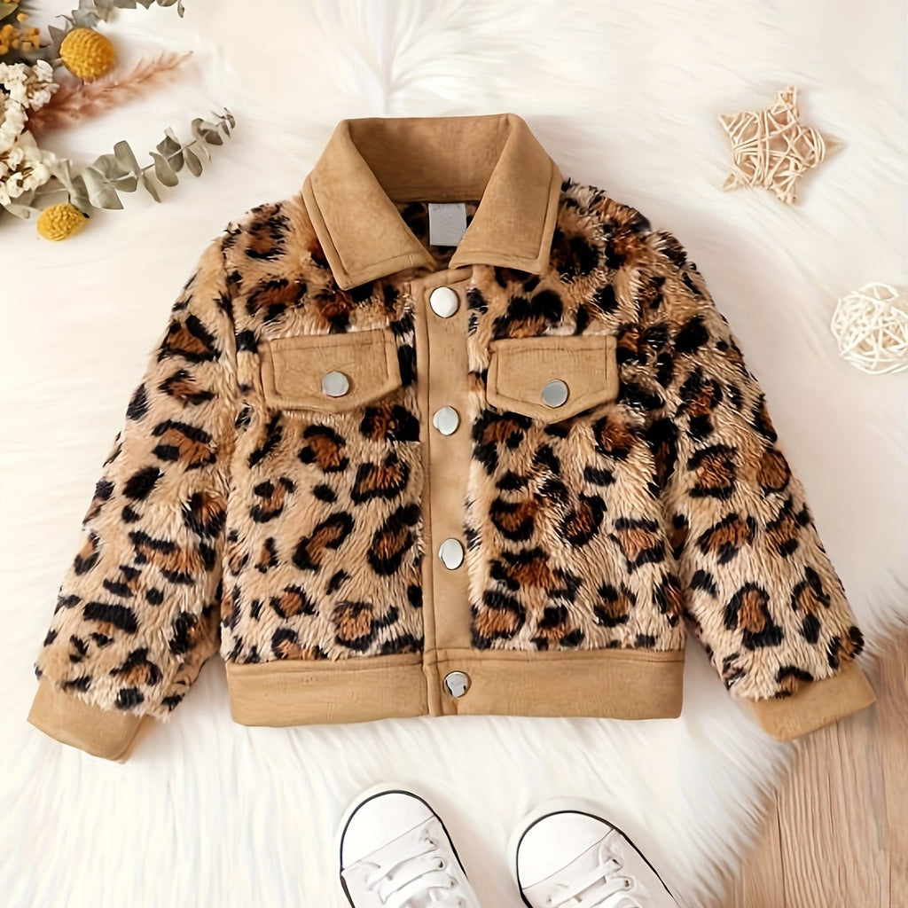 Veste d'automne/hiver pour bébé fille — Monptitlou