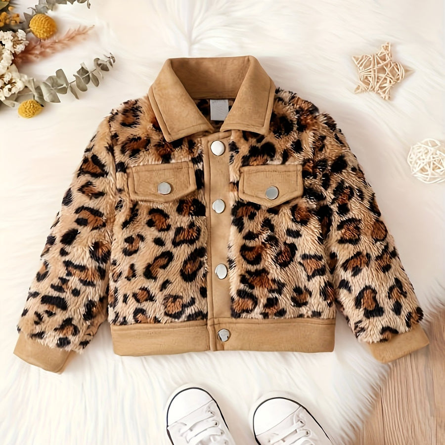 Veste d'automne/hiver pour bébé fille — Monptitlou