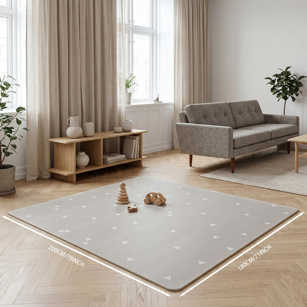 Tapis de rampe XPE énorme 200x180 cm réversible en mousse pliage rapide — Monptitlou