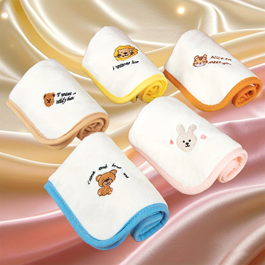 Serviettes Douces pour Bébé - Lot de 5 Serviettes et Mouchoirs Ultra — Monptitlou