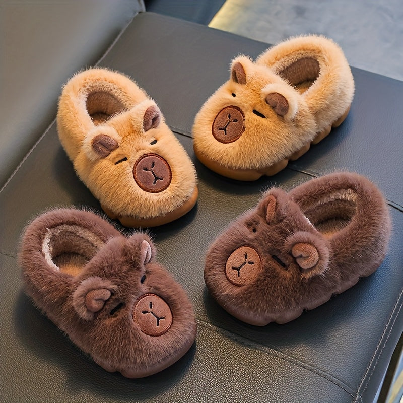 Chaussons en peluche pour enfants garçons et filles — Monptitlou