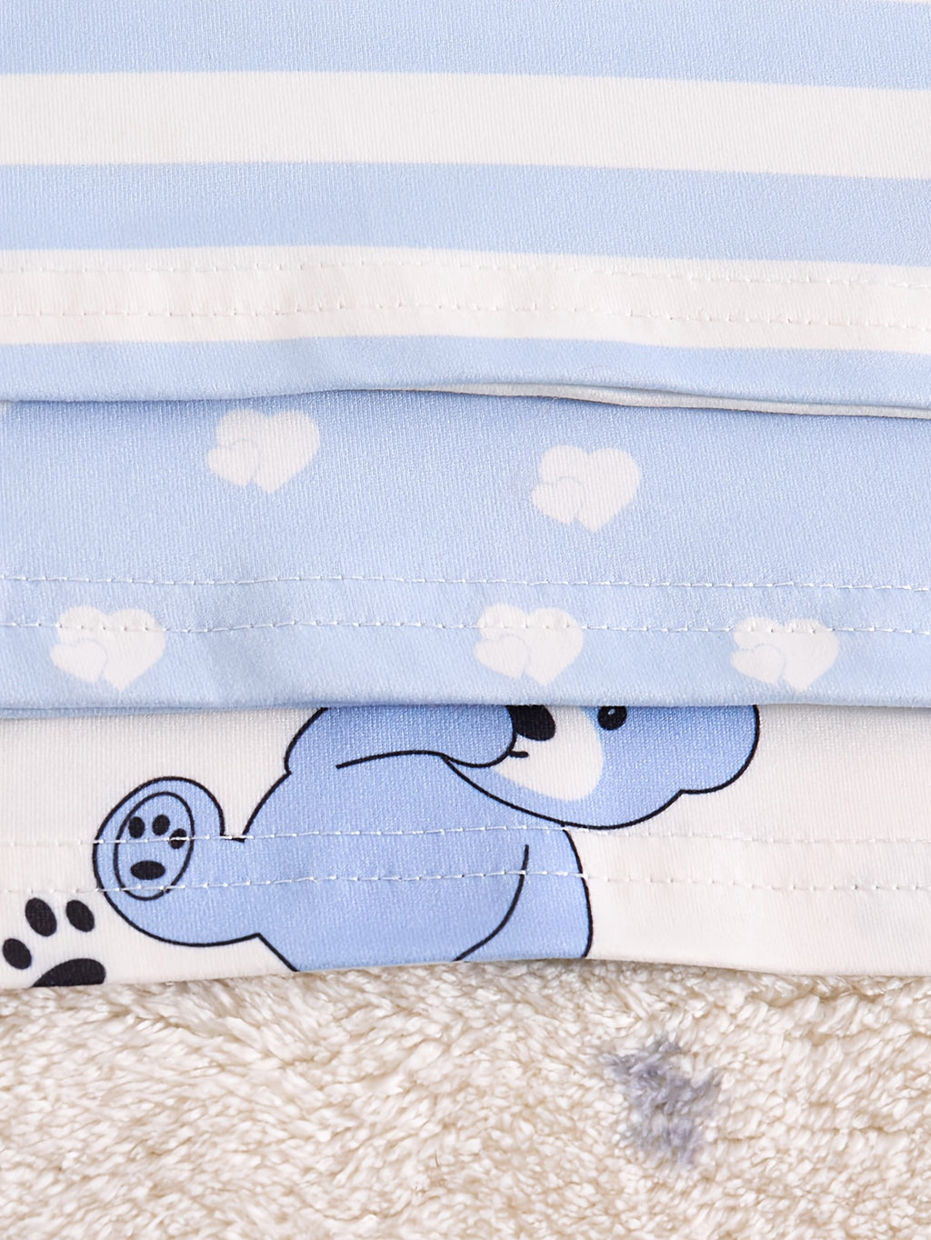 Ensemble pyjama pour bébé garçon, 3 pièces — Monptitlou