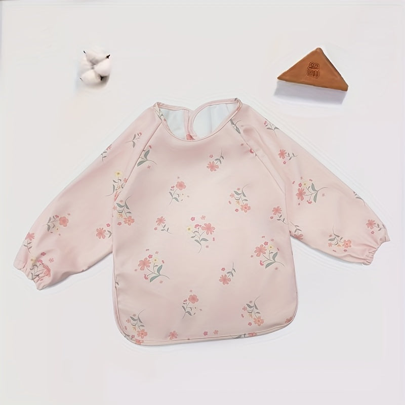 Tablier bavoir à manches longues pour enfants avec bavoir — Monptitlou