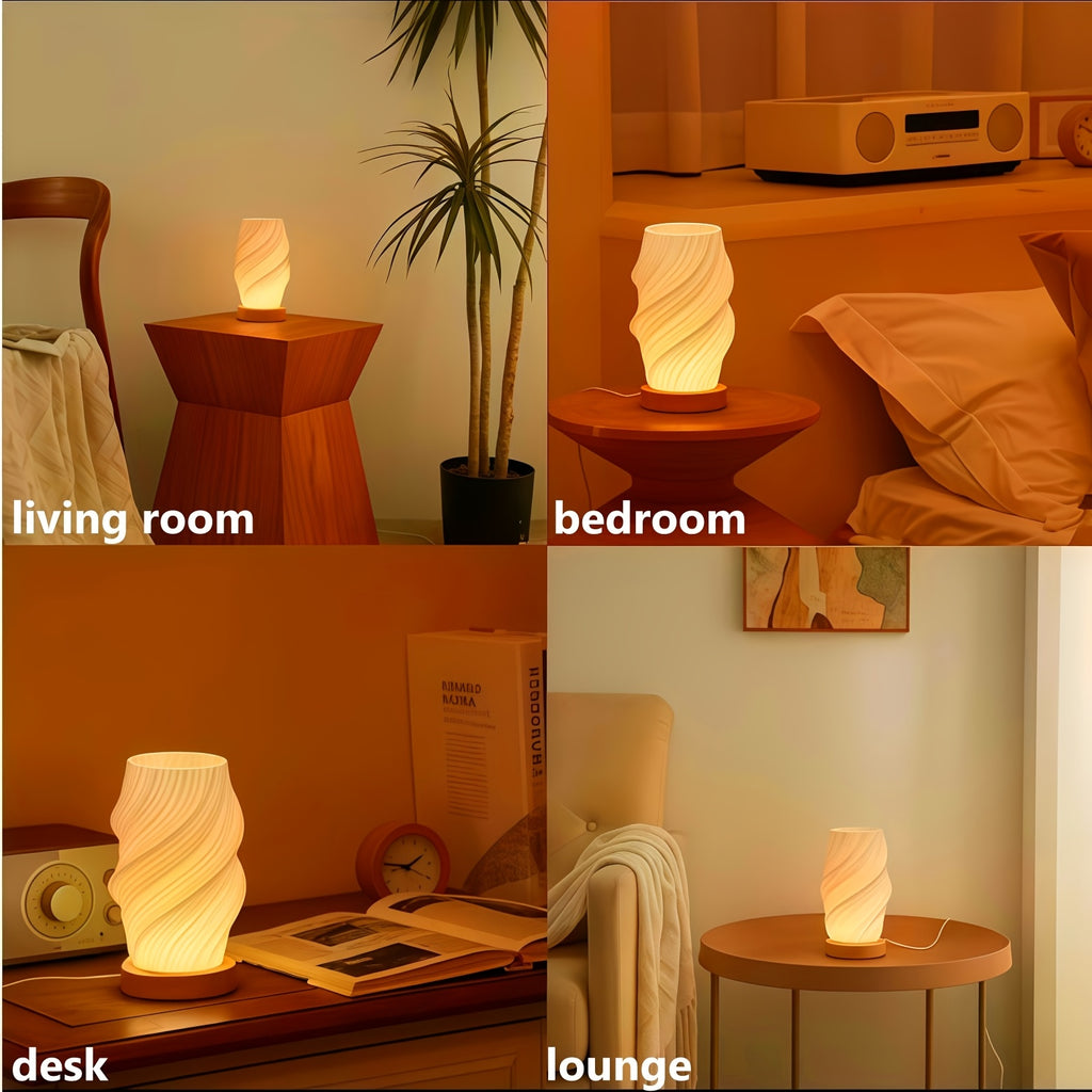 Veilleuse décorative pour chambre, abat-jour imprimé en 3D, photo 14