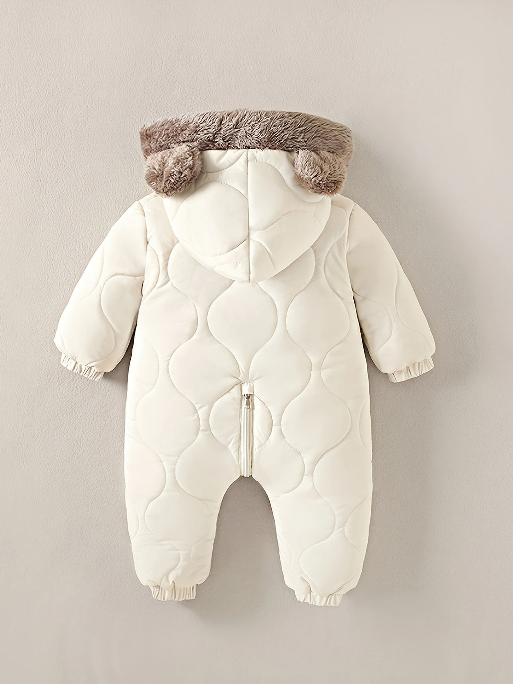 Combinaison d'Hiver Doublée Polaire Unisexe à Capuche, photo 15