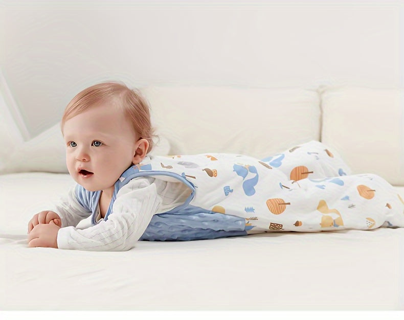 Couverture bébé sans manches 1.5 points pour poussette — Monptitlou