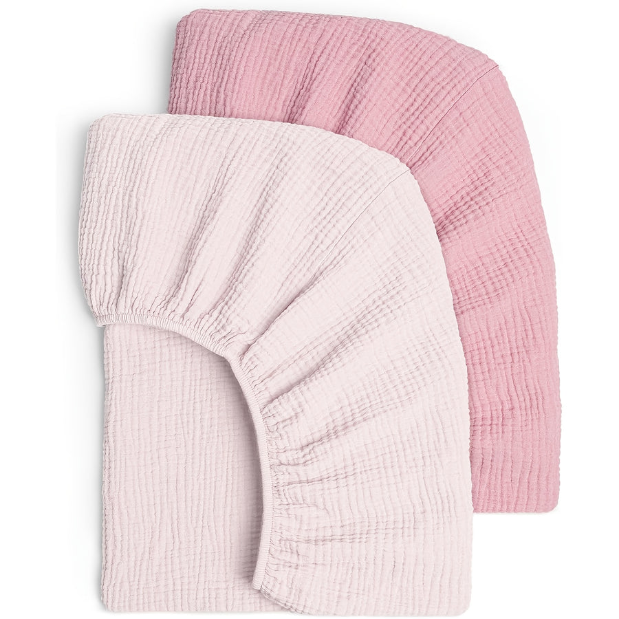 Draps de berceau en mousseline Étoile endormie — Monptitlou