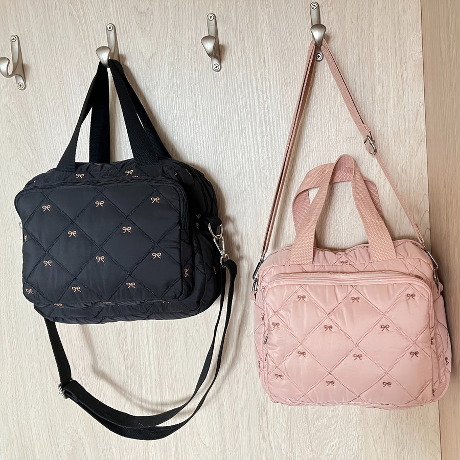 Sac à langer léger, sac fourre-tout avec longue bandoulière pour maman — Monptitlou