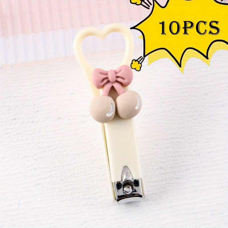 Laser Gravure Personnalisation Disponible Ce Coupe-ongles Cœur Cartoon — Monptitlou