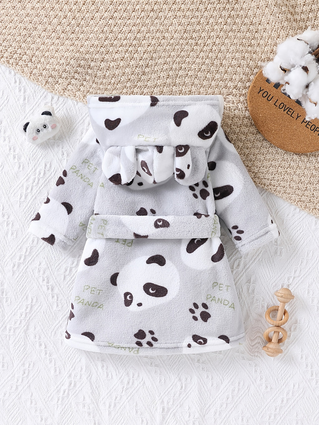 Chapeau d'hiver chaud et confortable pour bébé, en peluche — Monptitlou
