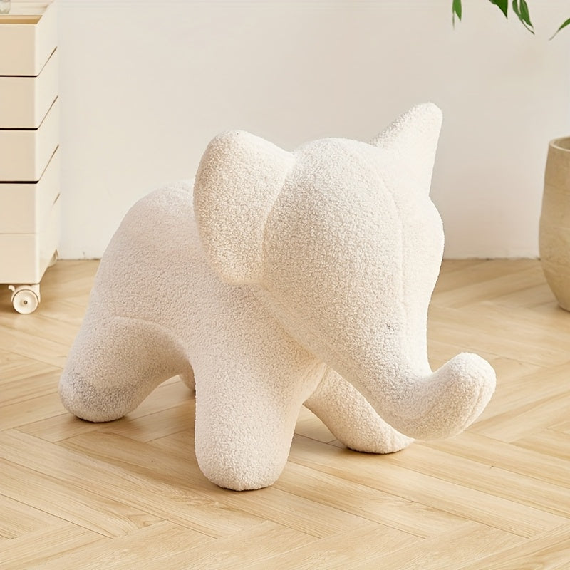 Chaise Éléphant en Laine d'Agneau pour Salon ou Chambre — Monptitlou