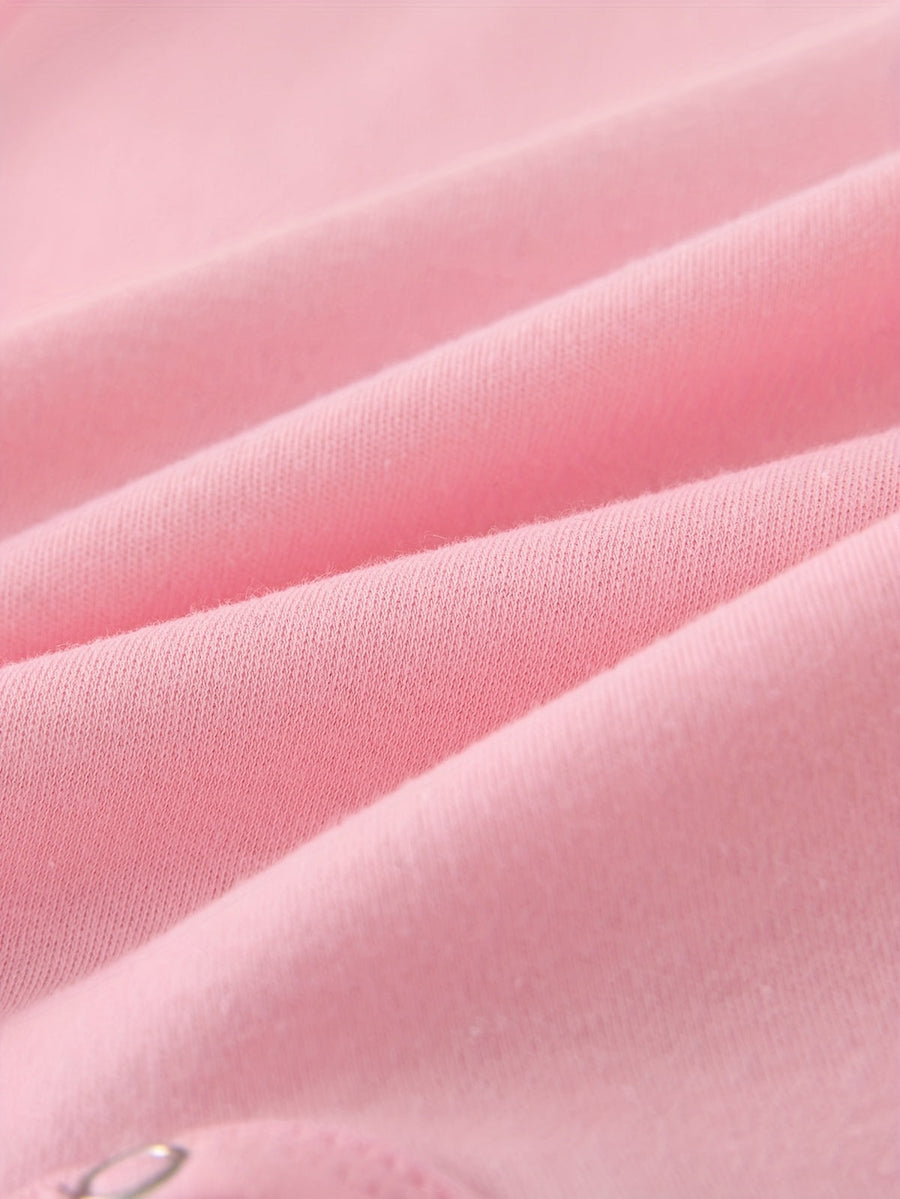 Combinaison à motifs ludiques et nouvel imprimé de lettres pour bébé — Monptitlou