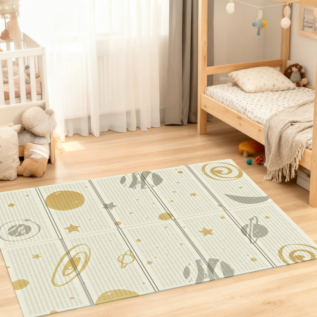 Tapis de jeu pour bébé - Tapis de jeu pliable pour bébé — Monptitlou