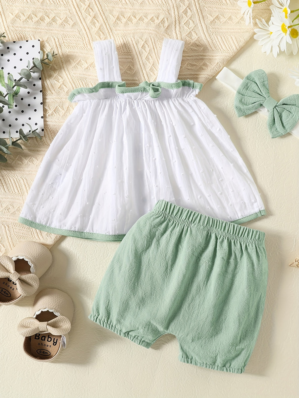 Lot de poches contrastées à boutons en jacquard pour fille — Monptitlou