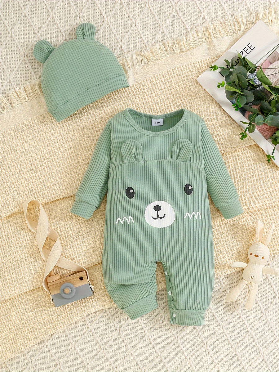 Combinaison 3D ours mignon avec bonnet confortable, photo 16