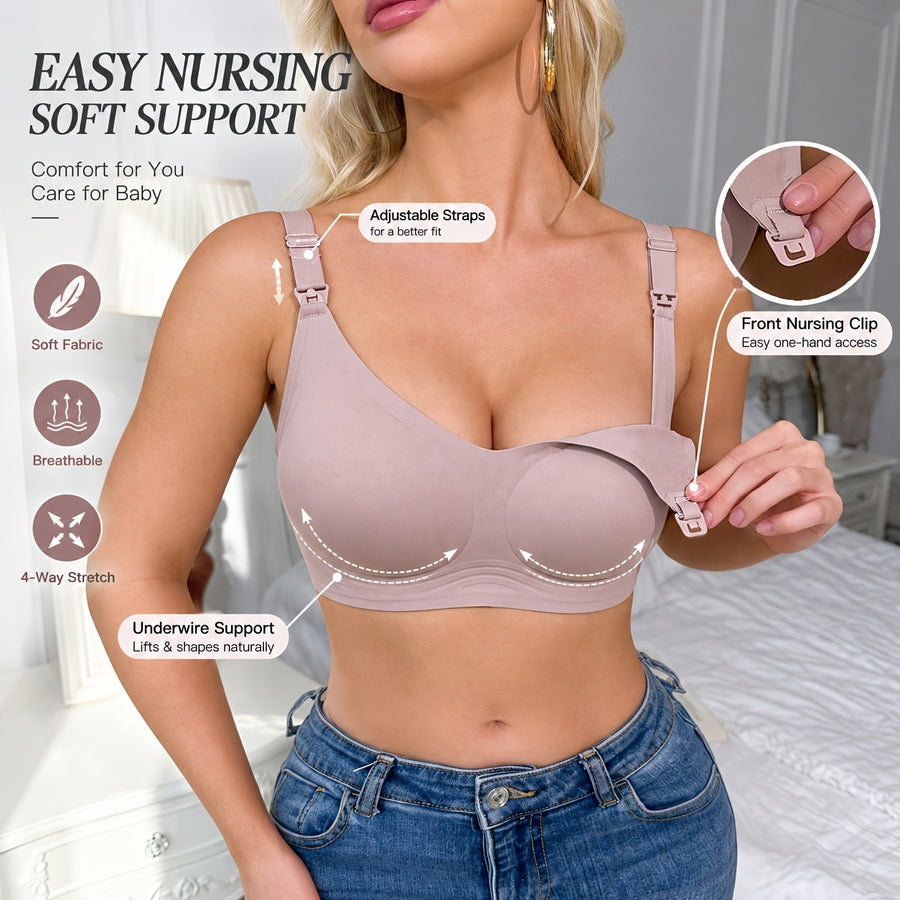Soutien-gorge d'allaitement sans couture pour femmes enceintes et — Monptitlou