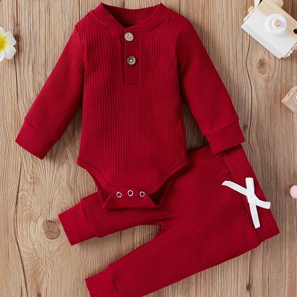 TXF100835 Ensemble de vêtements pour nouveau-nés garçons et filles — Monptitlou