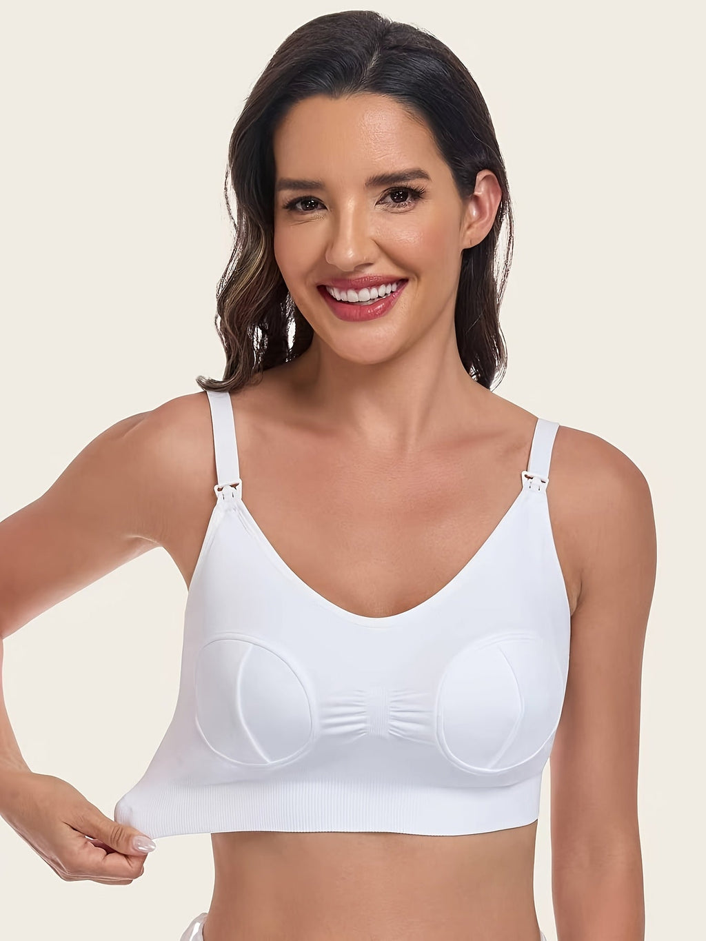 Soutien-gorge d'allaitement mains libres pour femme, 1 pièce — Monptitlou