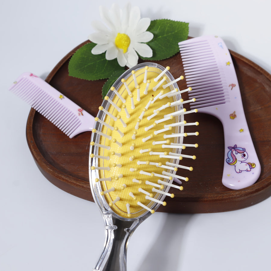 Peignes à cheveux animaux en plastique ABS résistant avec brosse et — Monptitlou